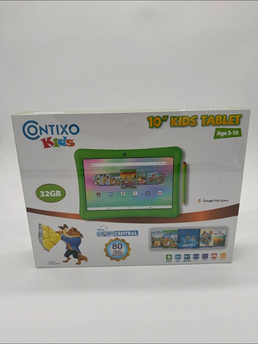 Android Tablet for Kids 3–10, 32GB, Parental Controls, Kid-Proof Case - Blue